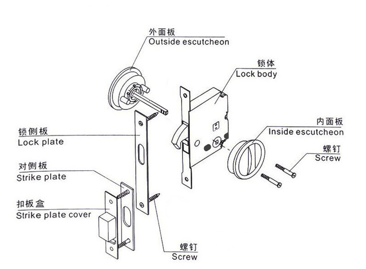 羞羞网站在线观看羞羞视频APP下载RSL-610BK 室内移门拧手锁